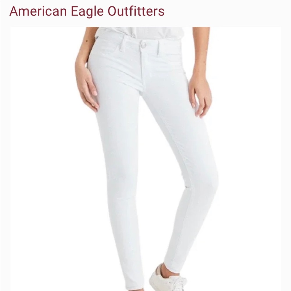 Size 8R Super Super Stretch Low Rise AE Jegging
